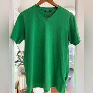 Mexx Vibrant Green V-Neck Tee
